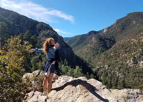 Outdoor_Home Spotlight_Bucketlist Hikes-Hiker at Overlook