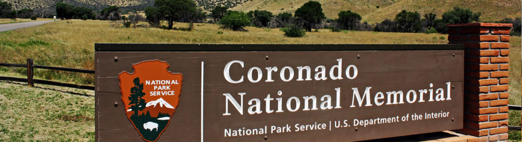 Coronado National Memorial sign